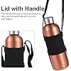 Stainless Steel Double Walled Water Bottle - 500 ML Copper