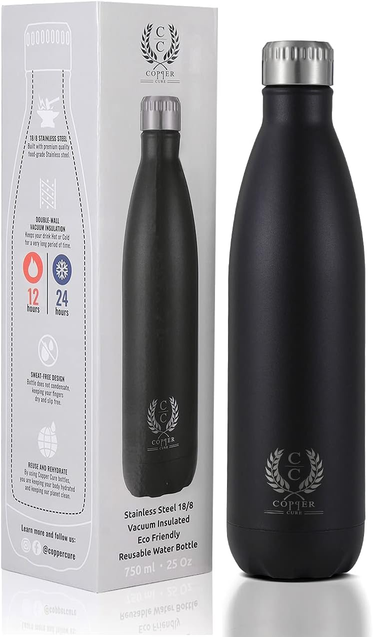 Stainless Steel Water Bottle Double Walled Vacuum-Insulated Water Thermos