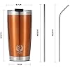 Stainless Steel Tumbler 20 Oz (Copper)
