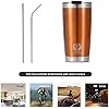 Stainless Steel Tumbler 20 Oz (Copper)