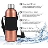 Stainless Steel Double Walled Water Bottle - 500 ML Copper